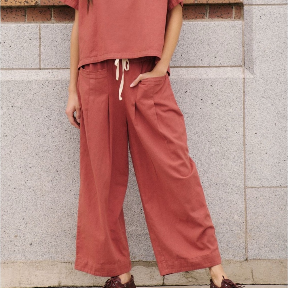 Free People Day in the Life Set 2pc XL Burnt Henna NWT Free-est